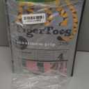 DOK TigerToes Premium Non-Slip Dog Socks for Hardwood Floors - Extra-Thick Grip That Works Even When Twisted - Prevents Licking, Slipping, and Great for Dog Paw Protection (Sassy Pink, Large)