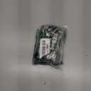 Amazon Basics Sturdy Rounded 5/8 Radius Interior Door Hinges with Included Screws, 3.5" x 3.5", Matte Black, 18-Pack