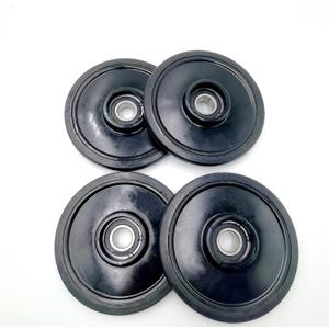 Idler Wheel with Bearing Black 5.63inch X 20mm Snowmobile Parts Shocks Suspension FITS for Arctic Cat 1604-837 3604-039
