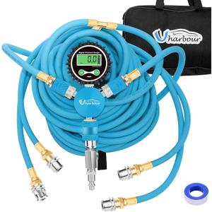 4 Tire Inflation System, 4 Tire Inflation Deflation System, 4 Tire Air Up Down System, 4 Tire Pressure Equalizer, Inflate or Deflate All 4 Tires at Once, Fits Up to 125" Wheelbase 4 Tire Inflation System, 4 Tire Inflation Deflation System, 4 Tire Air Up Down System, 4 Tire Pressure Equalizer, Inflate or Deflate All 4 Tires at Once, Fits Up to 125" Wheelbase