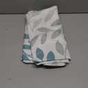 BETGINY Spring Grey Teal Leaf Tablecloth 60 x 104 Inch Rectangle, Summer Watercolor Leaves Table Cloth Waterproof Fabric Farmhouse Rustic Decorations for Home Kitchen Dining