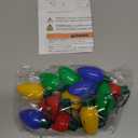 JOYIN 1 PC Christmas Necklace 12 LED Bulbs LED Light Up Bulb Necklace Christmas Holiday Accessories Party Favors