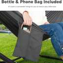 SUNCREAT Hammocks for Outside with Stand, Porch Hammock and Stand, 475 lbs Capacity, Patent Pending, Dark Gray