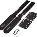 Toe Clips Straps for Peloton Bike Adjustable Metal Pedal Adapters with Regular Sneakers Using Clips On Toe Cages Indoor Cycling Exercise Fitness Bikes