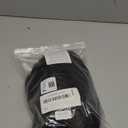 Miss U Hair Man Black Hair Wig Men Mullet 80s Cosplay Costume Wig Black Funny Wigs Halloween Party (17.72 Inch (Pack of 1))