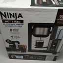 Ninja Hot & Iced XL Coffee Maker with Rapid Cold Brew, 4 Brew Styles, 8 Sizes Small Cup to Travel Mug, Single-Serve Coffee Brewer, 12-Cup Carafe, Permanent Filter, Removable Reservoir, Black, CM371