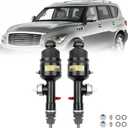 Dasbecan 56210-1LA4A 56211-1LA4A Hydraulic air suspension shock absorber strut rear left & right Compatible With Infiniti QX56 2011-2013 Infiniti QX80 2014-2023 Replace E6210-1LA7B E6211-1LA7B