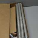 Zeerobee Curtain Rods for Windows 72 to 144, 1 Inch Adjustable Heavy Duty Nickel Curtain Rod, Outdoor Indoor Room Divider Modern Drapery Pole, 72-144"