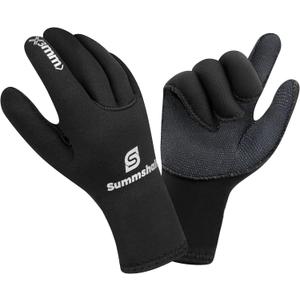 Scuba Diving Gloves, 3MM Neoprene Thermal Non-Slip Gloves for Diving, Surfing, Kayaking, Snorkeling, Sailing, Boating Neoprene Gloves for Men and Women (X-Large)