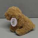 Bearington Dog Stuffed Animal - Puppy Realistic Stuffed Animals - Plush Dog Toys for Kids Goldendoodle Labradoodle Plushies - Caramel 6 Inch