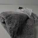 SHACOS Super Soft Bathroom Runner Rugs 24 x 60 inch Absorbent Fluffy Bath Mats Runners Non Slip Washable Bath Rugs Bathroom Mats for Bathroom Shower Tub, Grey (24"x60", Grey)