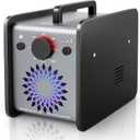 Ozone Generator 35,000mg/h, Ozone Odor Eliminator Machine for Home Car, Ultra-Powerful Ozone Generator for Comprehensive Odor Elimination (Black)