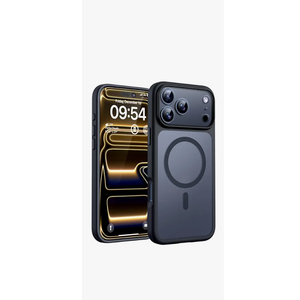 TOCOL for iPhone 17 Pro Case, Compatible with Magsafe, Builtin Magnetic Ring, Full Camera Protection, Drop Protection, Translucent Matte for iPhone 17 Pro Phone Case 6.3 inch (Black)