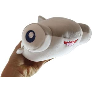 Curious Minds Busy Bags Plush Hammerhead Shark with Googly Eyes Stuffed Animal Toy - Soft Squishy Sea Aquatic Animal Stuffie