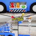 Maxx Action Racer Rescue Wrecker,  Helps toddlers build fine motor skills, hand-eye coordination, Item Dimensions 21.5 x 7 x 8 inches