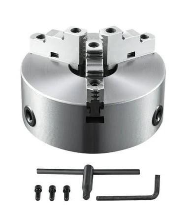 K11-200 Lathe Chuck 8 Inch 3 Jaw Self Centering Chuck Hardened Steel Jaws K11-200 Lathe Chuck 8 Inch 3 Jaw Self Centering Chuck Hardened Steel Jaws