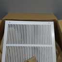 14 x 14 Inch Duct Opening Return Air Vent Cover for Wall or Ceiling, Return Air Grille HVAC AC Wall Air Return Vent Cover HVAC Cold Air Grill Without Filter Housing,Outer Dimension:15.75"WX15.75"