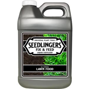 Seedlingers Fix & Feed Lawn Food 2.5 Gallon Concentrate