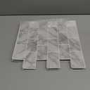 Art3d 10-Sheets Peel and Stick Backsplash Tile for Kitchen (12"x12", Grey Marble) (A17053P10)