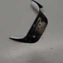 Replacement Back Shell Cover Trim forDualSense Edge Controller Compatible withPS5 DSE- Clip-On Housing with OEM-Spec Soft Rubber Grip, Fixes Yellowing & Peeling (White)