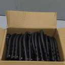 30 Pcs Travel Hangers Portable Foldable Travel Hanger Organizer, Plastic Cruise Essentials Clothes Drying Rack Folding Hangers for Camping Flying RV Europe Vacation Essentials Suitcase, Black