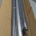 Artpuch Outdoor Roller Shade 8' W x 8' H, Gray Exterior Cordless Patio Shades Roll Up Blinds with Spliced Pole Design, (2 Poles, One-Piece Fabric), 96"W x 96"H