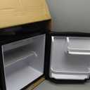 Electactic 1.6 Cu.ft Mini Fridge – Compact Reversible Door Refrigerator with Adjustable Thermostat, Ultra-Quiet Operation, Ideal for Office, Dorm, Bedroom, Apartment (Black)