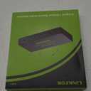 LiNKFOR Digital Toslink Optical 4x1 Switch with 3ft Optical Cable and IR Remote Control Aluminum Alloy Digital Audio SPDIF Toslink Optical Fiber Switcher 4 in 1 Out for PS3 Xbox Blue-Ray DVD HDTV