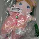 OUOZZZ Soft Baby Doll for 1 Year Old Girl Gifts - Toys for 1+ Year Old Girl Birthday Ideal Baby Valentines Day Gifts Adorable Toddler Girl Toys Tulip Pink 10"