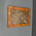 Handicrafts Home 5 by 7 Orange Picture Frame Handmade Rustic Photo Frame for Modern Farmhouse Decor, Wall & Shelf Decor, Bone inlay Frames for Vintage Home Aesthetic, Perfect for Home Decor, Wedding