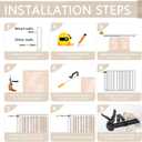 Black Decorative Curtain Rods for Windows:66-120 Inch Adjustable Farmhouse Curtain Rod for Bedroom Living Room,Heavy Duty Rustic Drapery Rods with Vintage Eagle Finial Easy Install,Matte Black