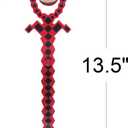 ArtCreativity Light Up Swivel Spinning Pixel Wand, 13.5 Inch LED Spin Toy for Kids, Batteries Included, Great Gift Idea for Boys and Girls, Unique Birthday Party Favor, Carnival Prize (Medium)