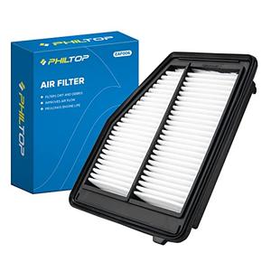 PHILTOP Engine Air Filter, Compatible with CA11113 Honda Civic 2012 2013 2014 2015 1.8L, Acura ILX 2013 2014 2015 2.0L, Improve Engine Performance, Rigid Panel
