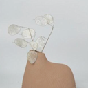 HD Designs Porcelain Vase, 7.9 In