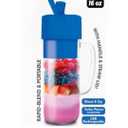 HY-IMPACT HYI-3597 PERSONAL BLENDER W/ HANDLE & STRAW 16oz. USB rechargeable