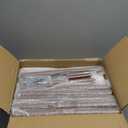 GREENSTELL Coat Rack with 8 Hooks, Wooden Coat Rack Freestanding with Shelf, Coat Tree with 4 Height Options 50.5"-72.6", Coat Hanger Stand for Bags, Clothes, Umbrellas, Hats, in Home, Brown