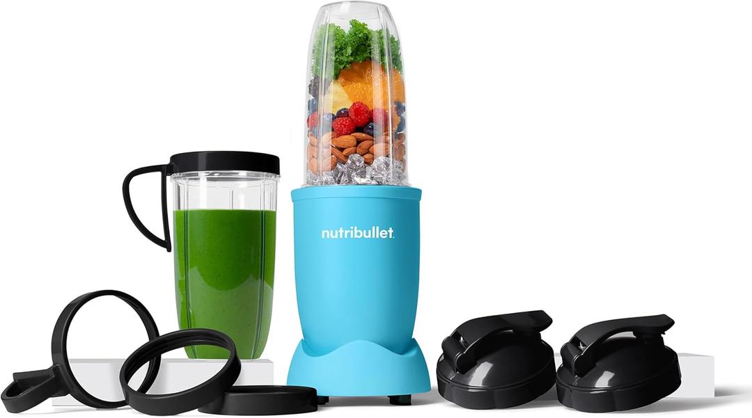 Nutribullet NB9-1301AB Pro 13 Pcs Matte All Blue 900W Food Blender