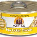 Weruva Classic Cat Food, Paw Lickin Chicken with Chicken Breast in Gravy, 5.5oz Can (Pack of 24) (BBD FEB 2028)