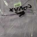 Mesh Backpack for School, Semi-Transparent Net Back Pack, Light Purple