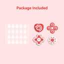 Yocore Cute Switch D-Pad Button Caps Silicone Thumb Grips Set, ABXY Key Buttons Sticker Joystick Cover Caps for Nintendo Switch/OLED - Strawberry Cream Cake