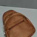 Anti Theft Crossbody Bags for Women, RFID Sling Bag Travel Purse, RFID Cross Body Purses Chest Bag for Travel Brown