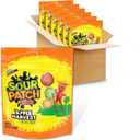 SOUR PATCH KIDS Apple Harvest Soft & Chewy Candy, Halloween Candy, 6 - 10 oz Bags (EXP 04/01/26)