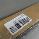 4FTx 2-3/8" x1-3/16 Aluminum Black Handrail with Screws & Nylon End Caps