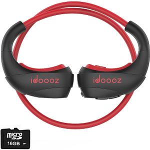 Wireless Bluetooth Mp3 Player Included 16GB Memory, Mp3 Player with Bluetooth Headphones,in-Ear Headphones for Workout,Cordless Sports Ear Buds for Gym Running Jogging(All-in One)