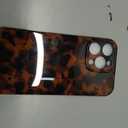 Jusy Compatible with MagSafe Brown Tortoise Shell Print Phone Case for iPhone 16 Pro Max, Amber Trendy Luxury Magnetic Soft TPU and Hard PC Protective Phone Cover for Women Girls - Turtle Shell