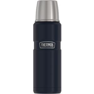 THERMOS Stainless King Vacuum-Insulated Compact Bottle, 16 Ounce, Midnight Blue