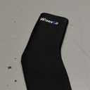 Ankle Ice Pack Wrap, Achilles Tendonitis Brace for Hot & Cold Compress, Resuable Ankle Ice Pack for Injuries, Swelling, Plantar Fasciitis, Sprained, Pain Relief (Black, 1 Pack)