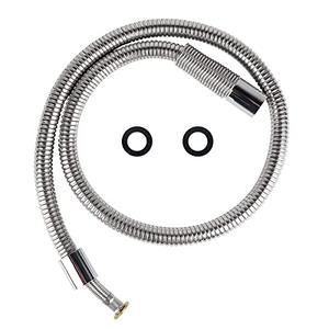 KOLLNIUN 38" Commercial Pre Rinse Hose Stainless Steel Flexible for Commercial Kitchen Sink Restaurant Industrial Dishwasher Faucet Pre-Rinse Sprayer Hose Replacement Part (96CM/38inch)