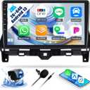2G+64G Android Car Stereo for Honda Accord 8th 2008-2013 with Wireless Carplay Android Auto Mirror Link 10.1 inch Touchscreen Car Radio with GPS Navigation WiFi 26UI Bluetooth FM Backup Camera MIC