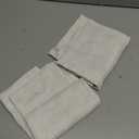 RYB HOME Cafe Curtains 24 inches Length, Linen Sheer Short Curtains for Small Window, Half Privacy Light Filetring Window Tier Valance for Kitchen Bathroom, W 26 x L 24, Linen, 2 Panels Set